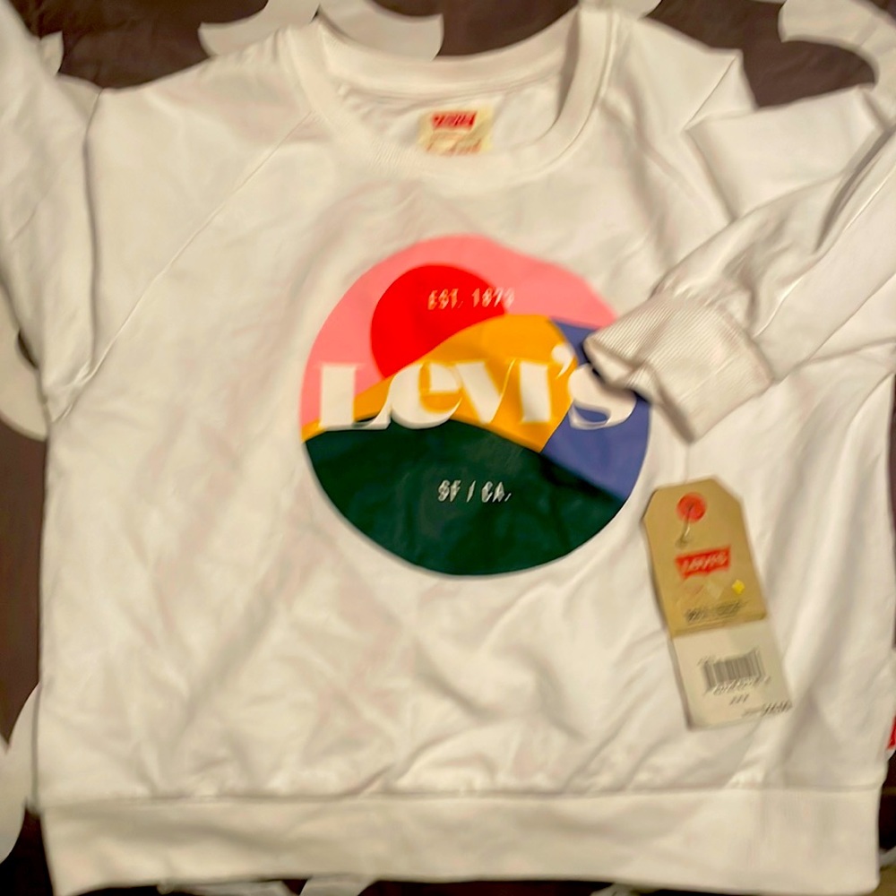 Levi medium 10-12 year old shirt brand new